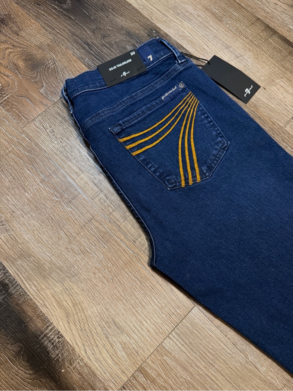 NWT 7 For All Mankind Tailorless Dojo Jeans 7FAMK - Picture 4 of 6